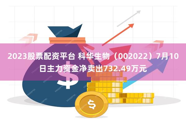 2023股票配资平台 科华生物（002022）7月10日主力资金净卖出732.49万元