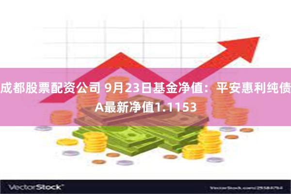 成都股票配资公司 9月23日基金净值：平安惠利纯债A最新净值1.1153