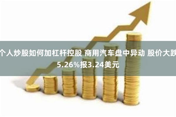 个人炒股如何加杠杆控股 商用汽车盘中异动 股价大跌5.26%报3.24美元